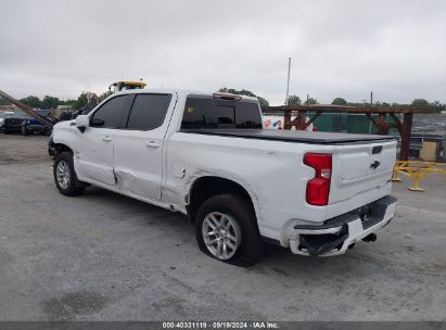 2021 CHEVROLET SILVERADO 1500 4WD  SHORT BED RST White  Gasoline 1GCUYEEL5MZ424009 photo #4