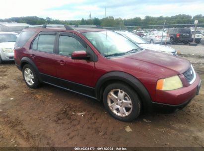 2007 FORD FREESTYLE LIMITED Maroon  Gasoline 1FMDK06147GA06182 photo #1