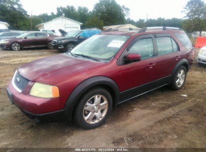 2007 FORD FREESTYLE LIMITED Maroon  Gasoline 1FMDK06147GA06182 photo #3