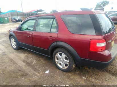 2007 FORD FREESTYLE LIMITED Maroon  Gasoline 1FMDK06147GA06182 photo #4