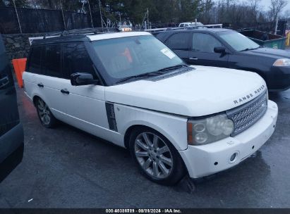 2006 LAND ROVER RANGE ROVER SUPERCHARGED White  Gasoline SALMF13426A228520 photo #1