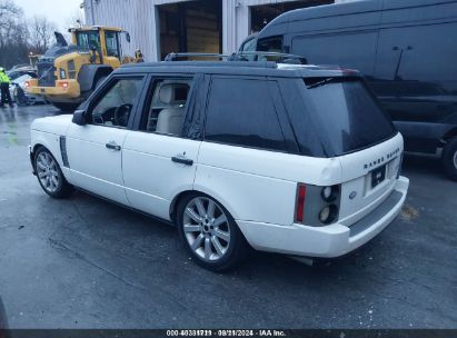 2006 LAND ROVER RANGE ROVER SUPERCHARGED White  Gasoline SALMF13426A228520 photo #4