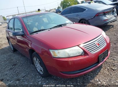 2005 SATURN ION 2 Red  Gasoline 1G8AJ52F65Z157884 photo #1