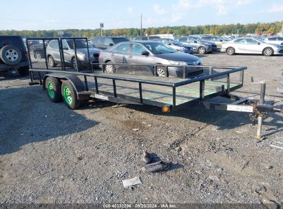 2016 LOAD TRAIL 18' UTILITY TRAILER Black  Other 4ZEUT1825G1108487 photo #1