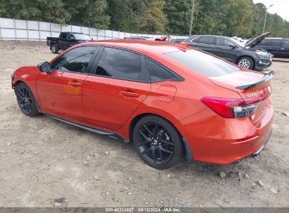 2023 HONDA CIVIC SI SEDAN Orange  Gasoline 2HGFE1E55PH472322 photo #4