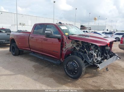 2023 RAM 3500 LARAMIE  4X4 8' BOX Red  Diesel 3C63RRJL7PG575483 photo #1