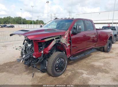 2023 RAM 3500 LARAMIE  4X4 8' BOX Red  Diesel 3C63RRJL7PG575483 photo #3