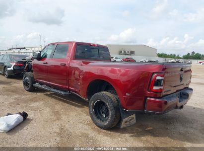 2023 RAM 3500 LARAMIE  4X4 8' BOX Red  Diesel 3C63RRJL7PG575483 photo #4