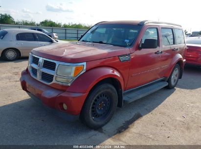 2007 DODGE NITRO SLT/RT Red  Gasoline 1D8GT58K77W581787 photo #3