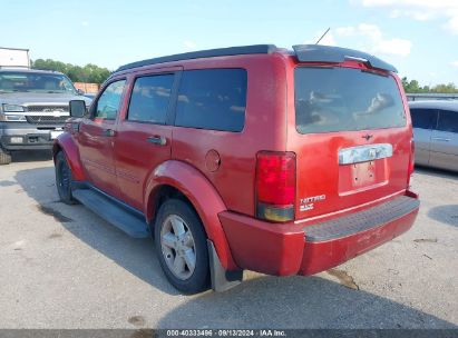 2007 DODGE NITRO SLT/RT Red  Gasoline 1D8GT58K77W581787 photo #4