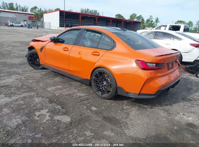 2023 BMW M3 COMPETITION XDRIVE Orange  Gasoline WBS43AY01PFN69183 photo #4