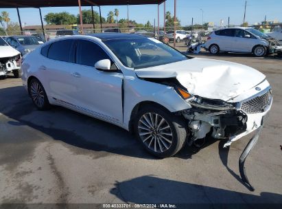 2017 KIA CADENZA PREMIUM White  Gasoline KNALC4J13H5057257 photo #1