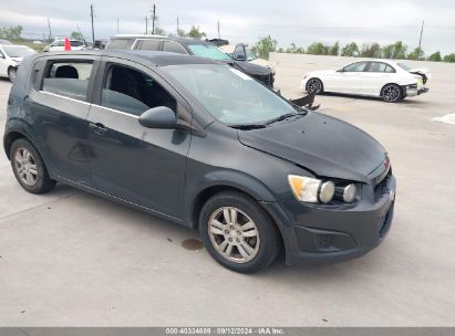 2014 CHEVROLET SONIC LT AUTO Gray  Gasoline 1G1JC6SB1E4103756 photo #1