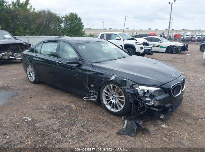 2015 BMW 740LI Black  Gasoline WBAYE4C54FD947429 photo #1