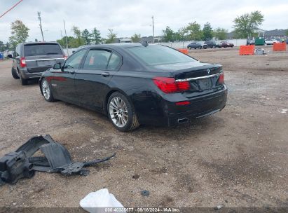 2015 BMW 740LI Black  Gasoline WBAYE4C54FD947429 photo #4