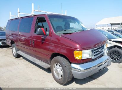 2007 FORD E-350 SUPER DUTY XL/XLT Burgundy  Gasoline 1FBSS31L87DA98358 photo #1