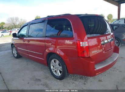 2008 DODGE GRAND CARAVAN SXT Red  Gasoline 2D8HN54X08R686293 photo #4