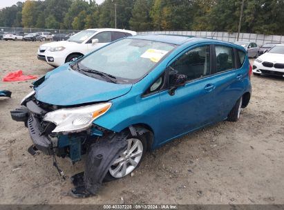 2015 NISSAN VERSA NOTE SL Blue  Gasoline 3N1CE2CPXFL444651 photo #3