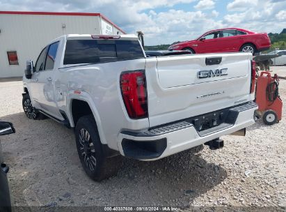 2024 GMC SIERRA 2500HD 4WD  STANDARD BED DENALI ULTIMATE White  Diesel 1GT49XEY6RF205959 photo #4