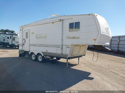 2003 CHEROKEE 5TH WHEEL TRAVEL TRAILER White  Other 4X4FCKZ253P087496 photo #1