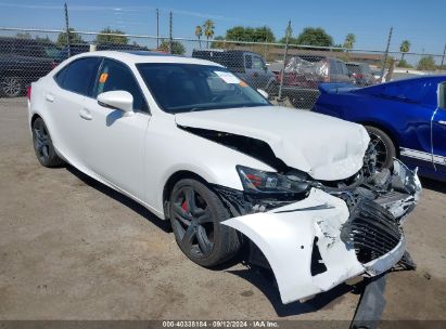 2017 LEXUS IS 200T White  Gasoline JTHBA1D27H5050592 photo #1