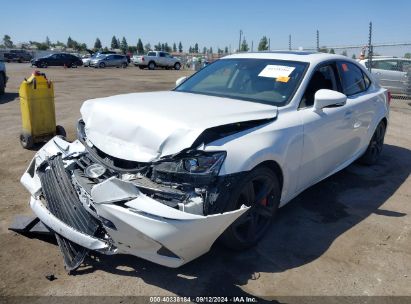 2017 LEXUS IS 200T White  Gasoline JTHBA1D27H5050592 photo #3