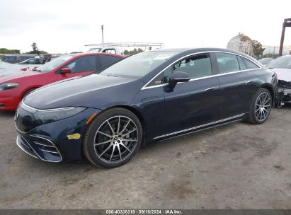 2022 MERCEDES-BENZ EQS 450+ Dark Blue  Electric W1KCG2DB9NA013210 photo #3