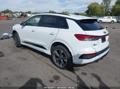 2023 AUDI Q4 E-TRON PRESTIGE 50 QUATTRO White  Electric WA1M2BFZXPP074552 photo #4