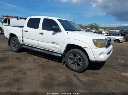 2011 TOYOTA TACOMA PRERUNNER V6 White  Gasoline 3TMJU4GN5BM111709 photo #1