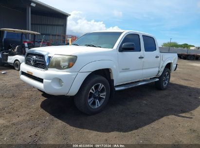 2011 TOYOTA TACOMA PRERUNNER V6 White  Gasoline 3TMJU4GN5BM111709 photo #3