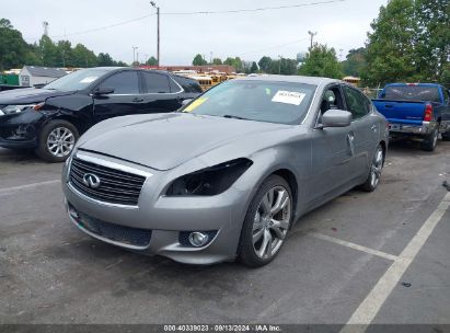 2013 INFINITI M37 Gray  Gasoline JN1BY1AP0DM512233 photo #3