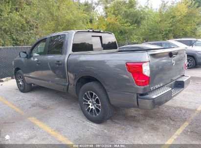 2023 NISSAN TITAN SV 4X2 Gray  Gasoline 1N6AA1EE2PN110294 photo #4