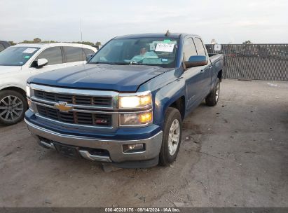 2015 CHEVROLET SILVERADO 1500 2LT Blue  Gasoline 1GCRCREH2FZ274273 photo #3