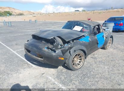 1990 MAZDA MX-5 MIATA Blue  Gasoline JM1NA3518L0108036 photo #3