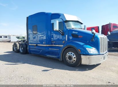 2018 PETERBILT 579 Blue  Diesel 1XPBDP9X2JD461747 photo #1