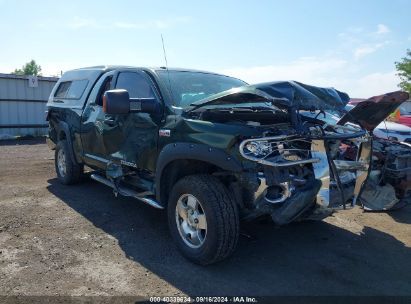 2010 TOYOTA TUNDRA GRADE 5.7L V8 Green  Gasoline 5TFUY5F18AX144248 photo #1