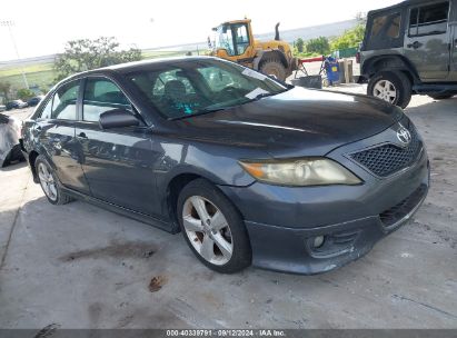 2010 TOYOTA CAMRY SE Gray  Gasoline 4USBT53534LU07748 photo #1