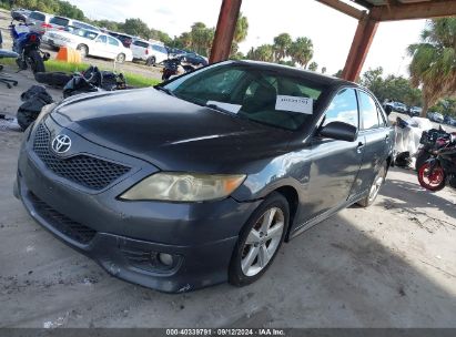 2010 TOYOTA CAMRY SE Gray  Gasoline 4USBT53534LU07748 photo #3