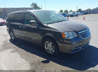 2015 CHRYSLER TOWN & COUNTRY TOURING Gray  Flexible Fuel 2C4RC1BG7FR520354 photo #1