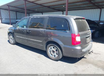 2015 CHRYSLER TOWN & COUNTRY TOURING Gray  Flexible Fuel 2C4RC1BG7FR520354 photo #4