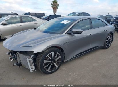 2023 LUCID AIR PURE Gray  Electric 50EA1PFA2PA009731 photo #3