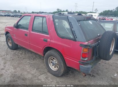 1994 ISUZU RODEO S/LS Red  Gasoline 4S2CG58V0R4342743 photo #4