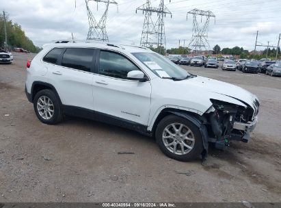 2016 JEEP CHEROKEE LATITUDE White  Flexible Fuel 1C4PJMCS2GW331413 photo #1