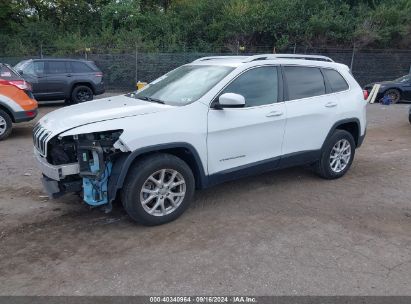 2016 JEEP CHEROKEE LATITUDE White  Flexible Fuel 1C4PJMCS2GW331413 photo #3