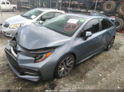 2021 TOYOTA COROLLA XSE Gray  Gasoline 5YFBURHE1GP514165 photo #3