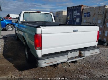 1995 FORD F150 White  Gasoline 1FTDF15Y9SLB34561 photo #4