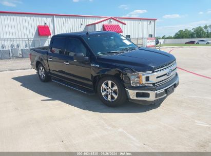 2019 FORD F-150 XLT Black  Gasoline 1FTEW1CP0KKE90594 photo #1