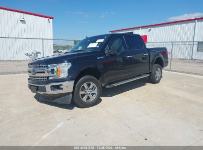 2019 FORD F-150 XLT Black  Gasoline 1FTEW1CP0KKE90594 photo #3