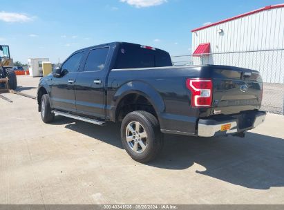 2019 FORD F-150 XLT Black  Gasoline 1FTEW1CP0KKE90594 photo #4