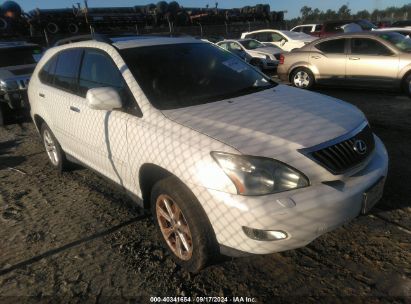 2009 LEXUS RX 350 White  Gasoline 2T2GK31U19C060850 photo #1